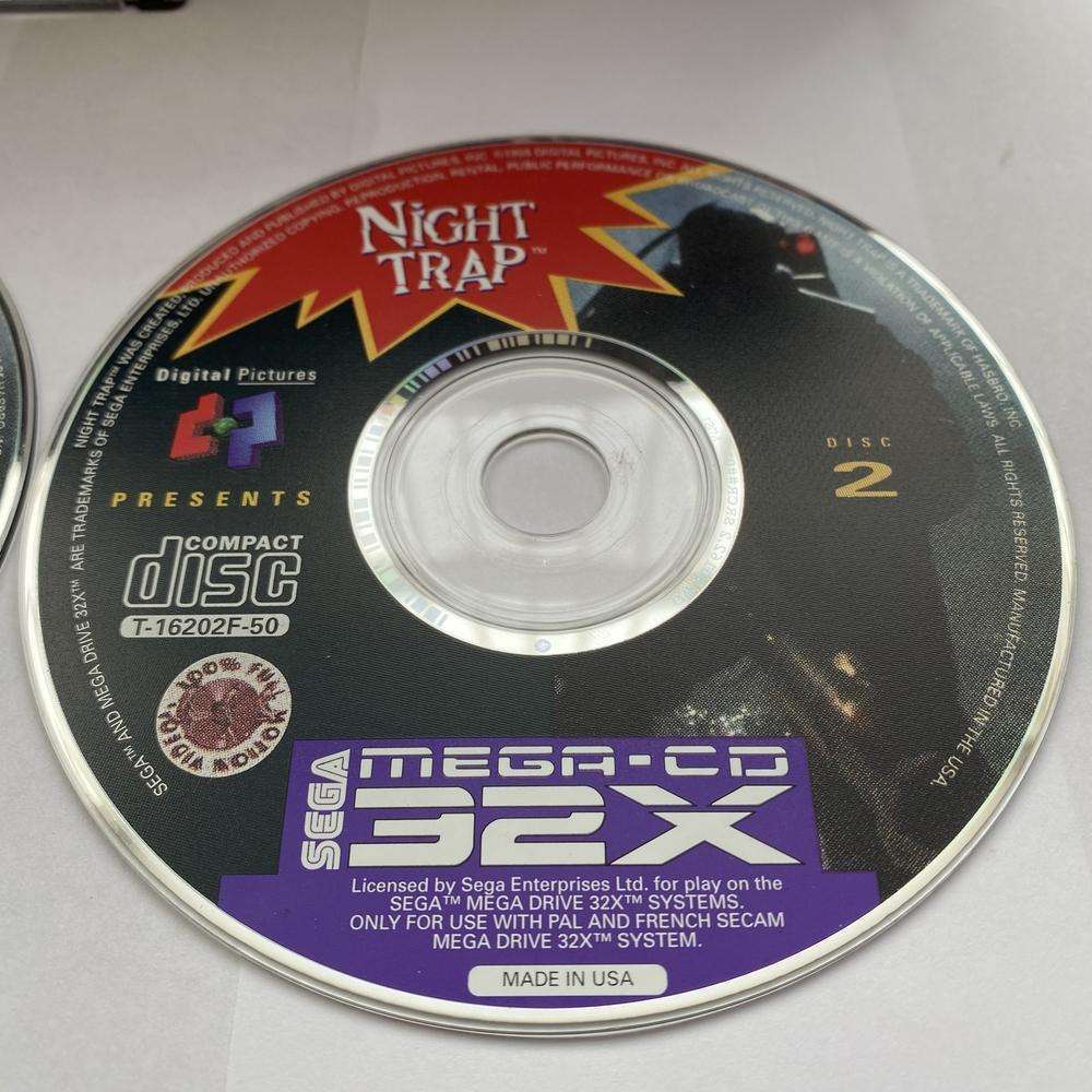 Buy Night Trap 32x cd game -@ 8BitBeyond Buy Night Trap 32x cd game -@ 8BitBeyond